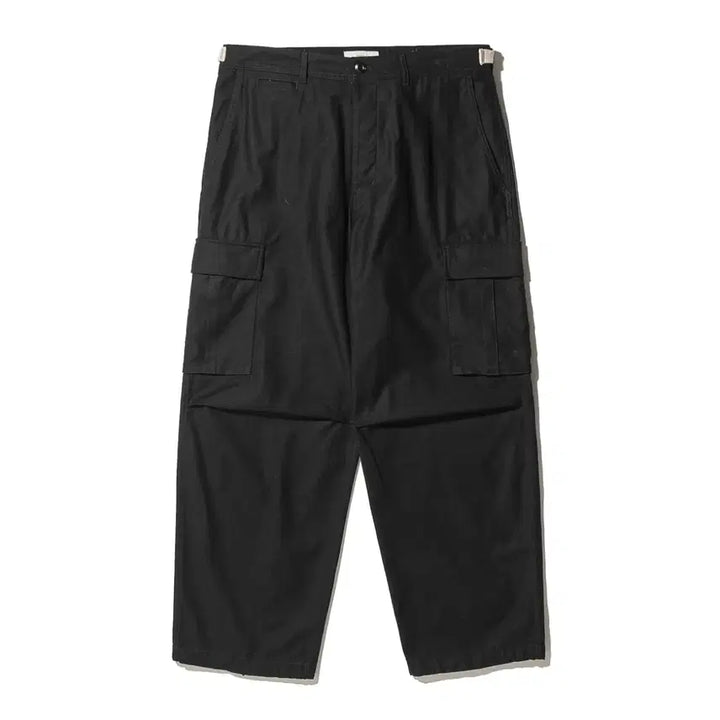 [BUNJANG] Our selves 25SS Baek Satin BDU Pants Black / 아워셀브스 : 25SS 백사틴 BDU 팬츠 (블랙 / 1)