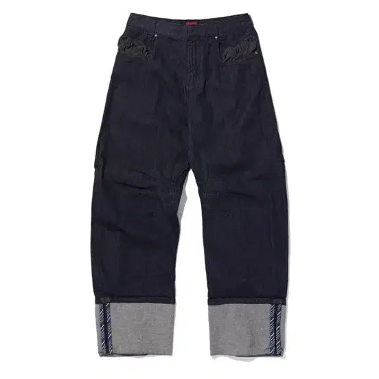 [BUNJANG] Mischief LAZY DROP JEAN INDIGO / 미스치프 LAZY DROP JEAN_INDIGO