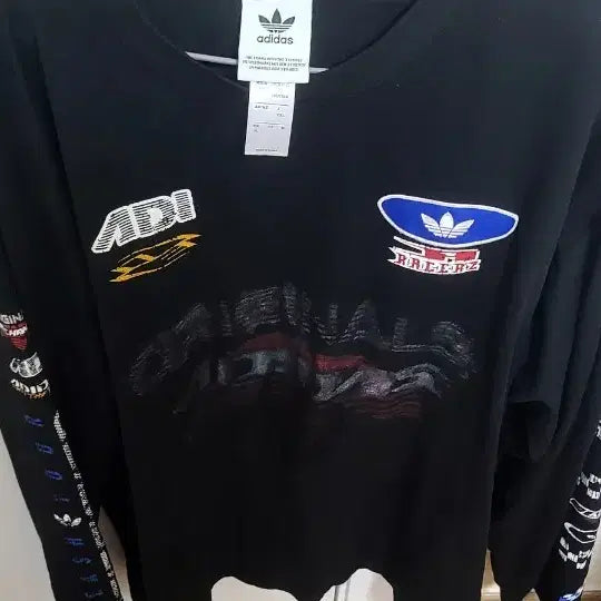 [BUNJANG] Adidas Racing Long Sleeve T-Shirt XL / 아디다스 레이싱 티셔츠 XL