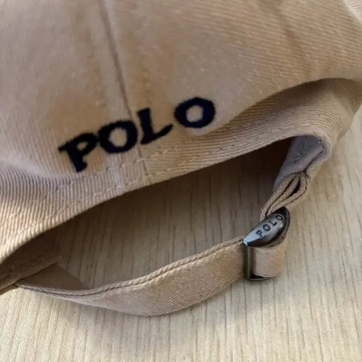 [BUNJANG] Polo Ralph Lauren Chino Cotton Cap Beige / 폴로 랄프로렌 볼캡 모자 베이지