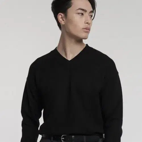 [BUNJANG] Deccoroso Wool Oversized Fit Knit Black (1+1) / 새제품 1+1) 데꼬로소 울 오버핏 니트 블랙