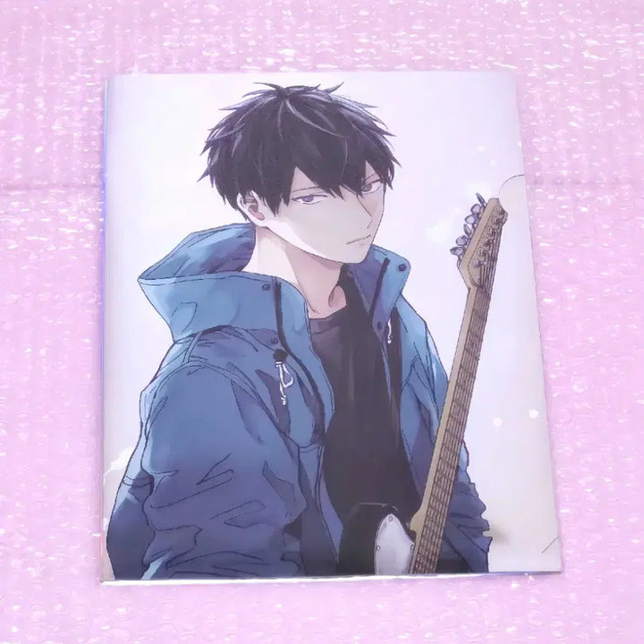 [BUNJANG] Given A4 Clear File Metallic Ver. - Ritsuka Uenoyama (Unused) / (미사용) 기븐 클리어파일 메탈릭 ver - 우에노야마리츠카