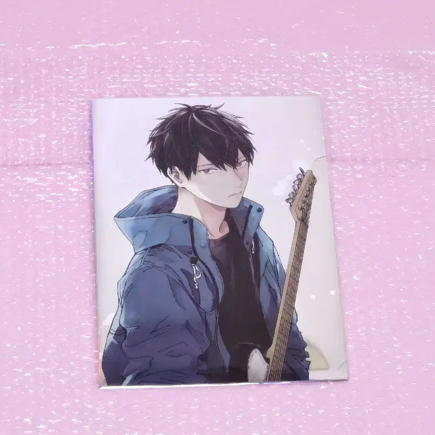 [BUNJANG] Given A4 Clear File Metallic Ver. - Ritsuka Uenoyama (Unused) / (미사용) 기븐 클리어파일 메탈릭 ver - 우에노야마리츠카
