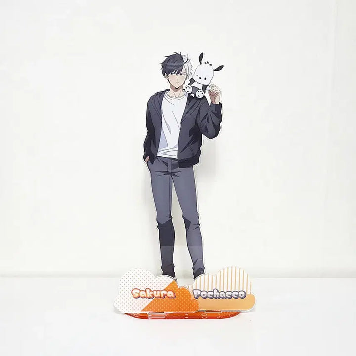 [BUNJANG] Wind Breaker Sakura Haruka Sanrio Big Acrylic Stand / 윈브레 - 사쿠라 하루카 산리오 빅 아크릴 스탠드 판매합니다.