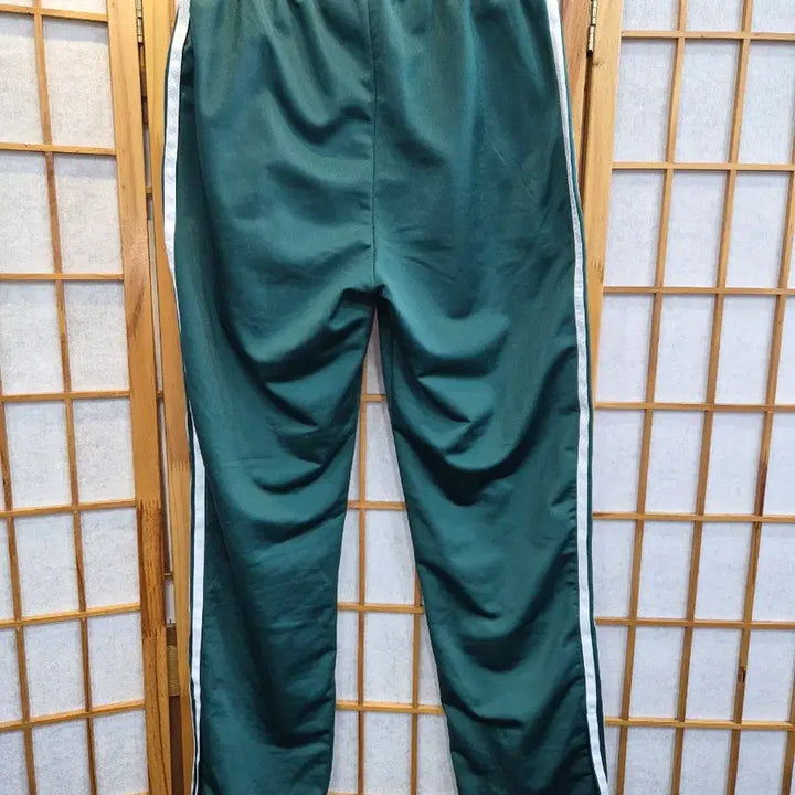 [BUNJANG] Adidas Three-Stripes Track Pants Green S / 아디다스 삼선 트레이닝 바지 녹색 S