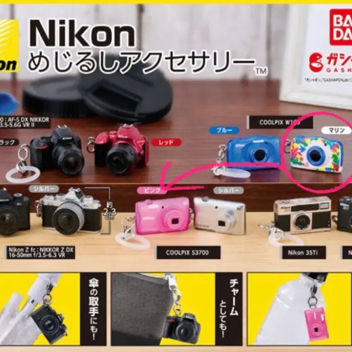 [BUNJANG] Nikon Camera Medallion Gacha Marine Charm / 니콘 카메라 메지루시 가챠 마린 (판매/교환)