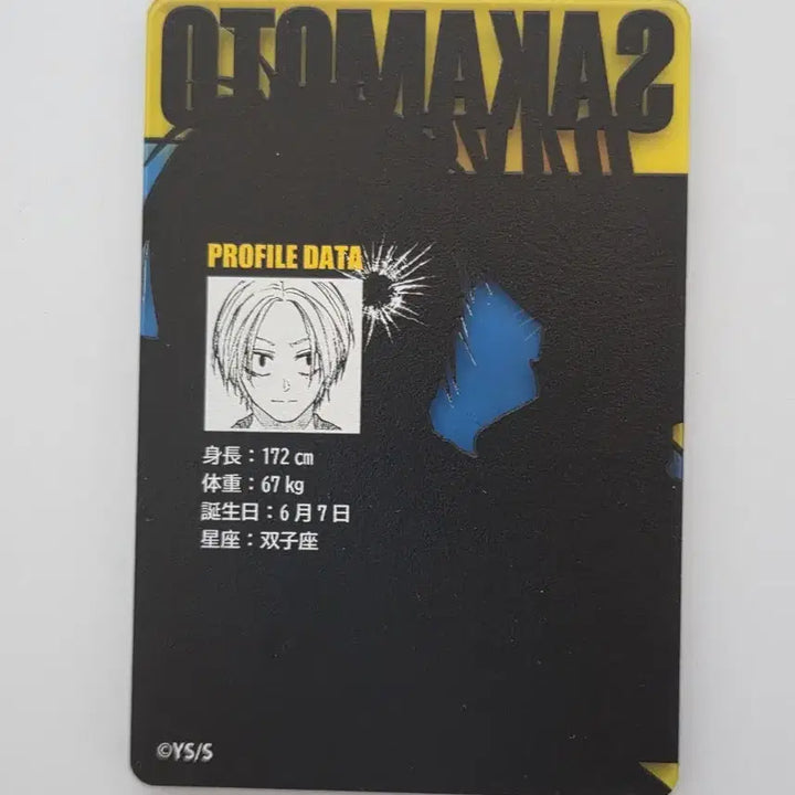 [BUNJANG] Sakamo Days Status Card Shin / 사카모토 데이즈 사카데이 스테이터스 카드 신