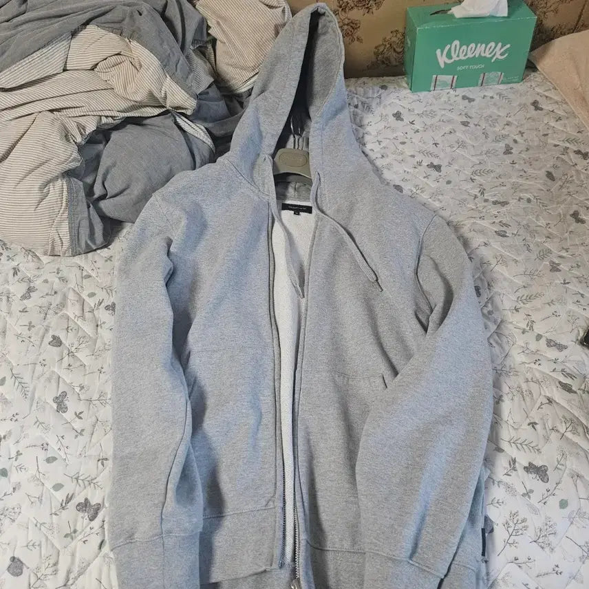 [BUNJANG] Melange Master Hooded Zip-Up Hoodie M / 멜란지마스터 후드 집업 m