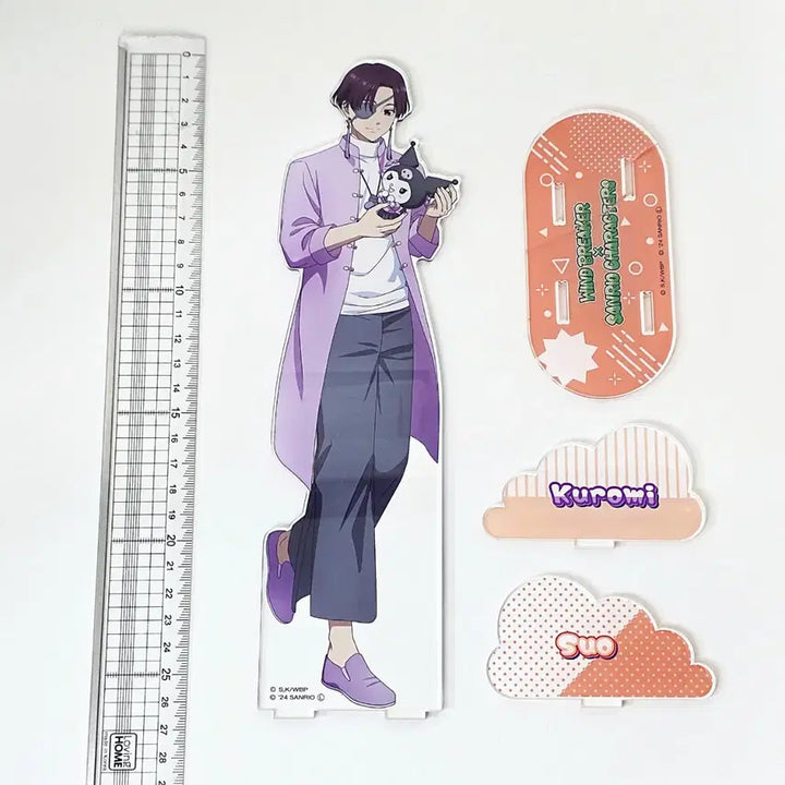 [BUNJANG] Wind Breaker Suo Hayato Sanrio Big Acrylic Stand (Opened) / 윈브레 - 스오 하야토 산리오 빅 아크릴 스탠드 판매합니다.