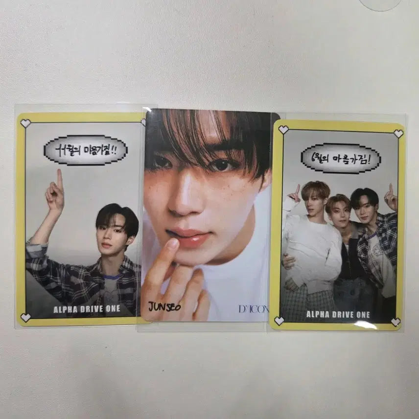 [BUNJANG] DICON Junseo Photocard 3 Types / 알디원 준서 디아이콘 포토카드 3종