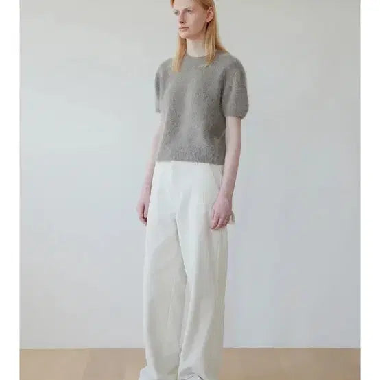 [BUNJANG] Rebar Angora Puff Sleeve Knit / [르바] angora puff sleeve Knit