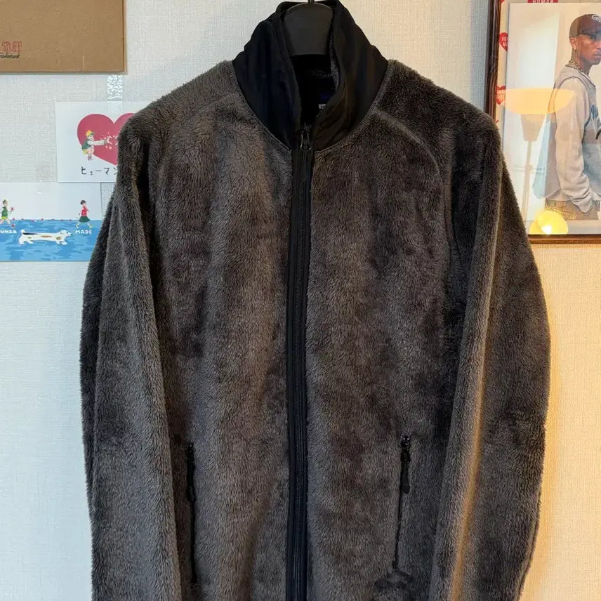 [BUNJANG] Needles Micro Fleece Piping Jacket M Dark Gray / [M]니들스 마이크로 플리스 파이핑 후리스 자켓