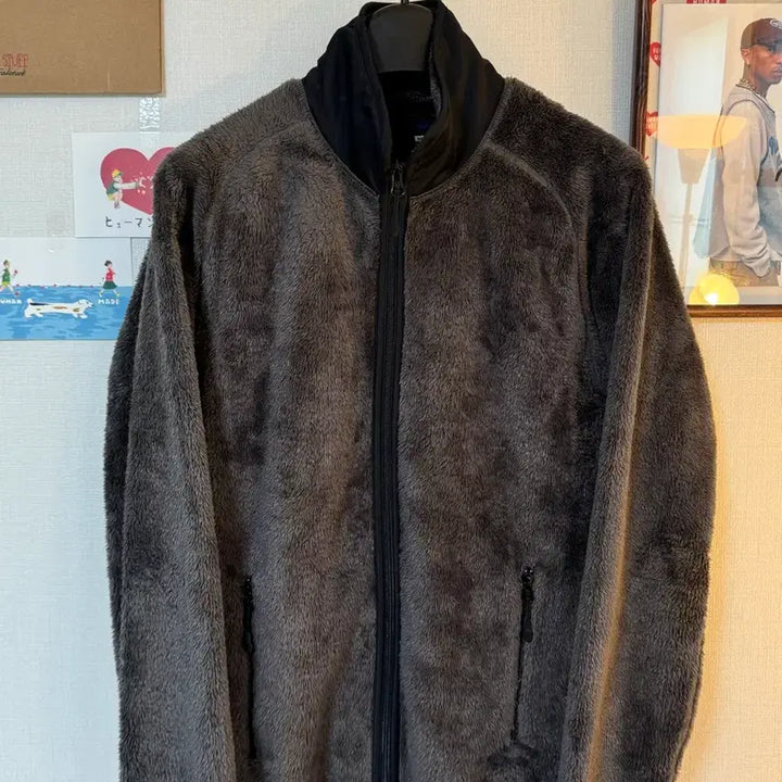 [BUNJANG] Needles Micro Fleece Piping Jacket M Dark Gray / [M]니들스 마이크로 플리스 파이핑 후리스 자켓
