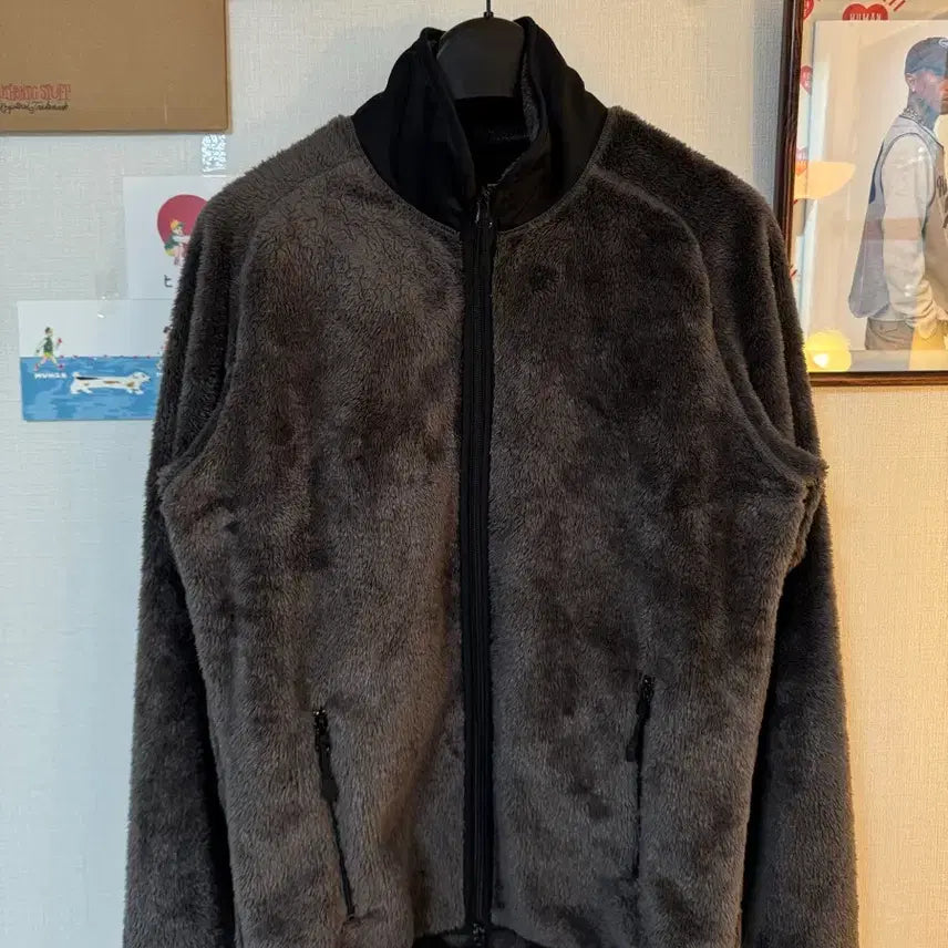 [BUNJANG] Needles Micro Fleece Piping Jacket M Dark Gray / [M]니들스 마이크로 플리스 파이핑 후리스 자켓