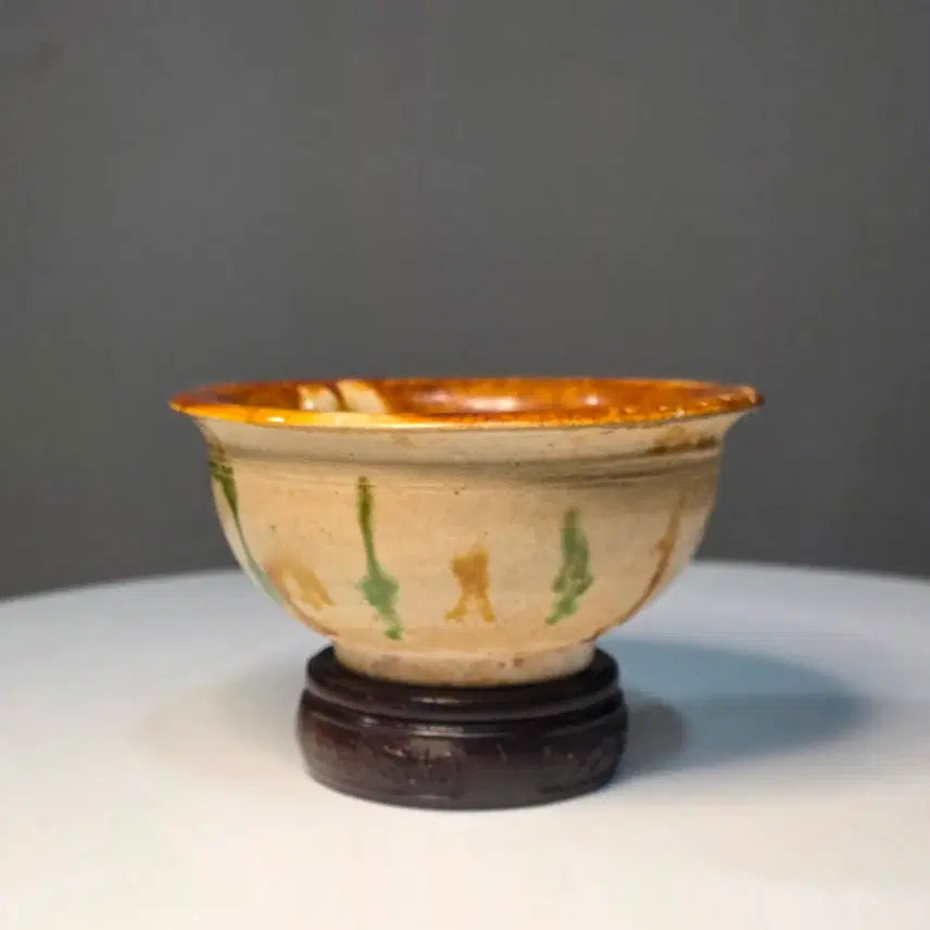 [BUNJANG] Tang Sancai Tea Bowl / 당삼채다완
