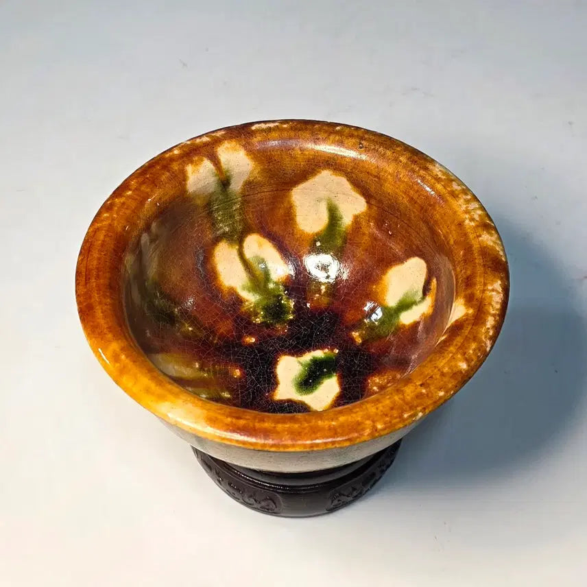 [BUNJANG] Tang Sancai Tea Bowl / 당삼채다완
