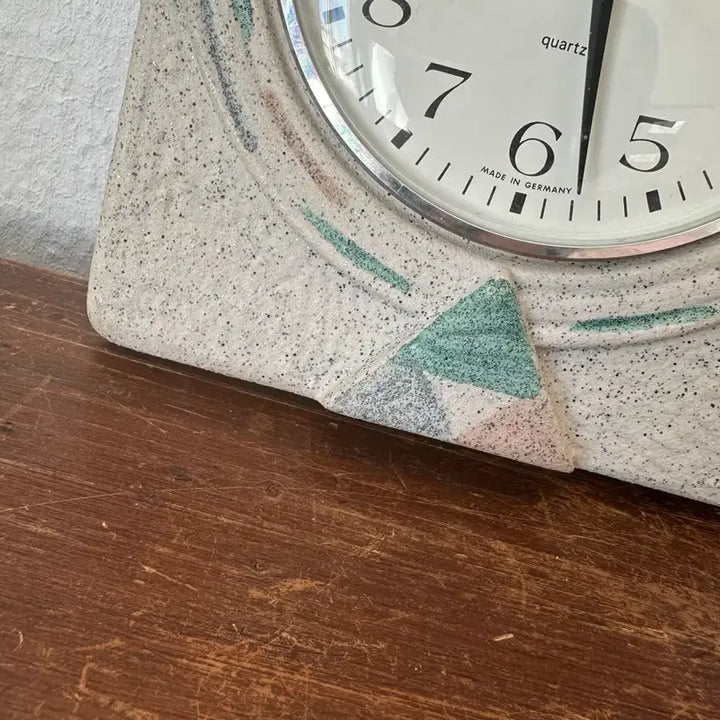 [BUNJANG] Adoria Vintage Ceramic Wall Clock / 독일)빈티지 도자기 ADORIA 벽걸이 시계