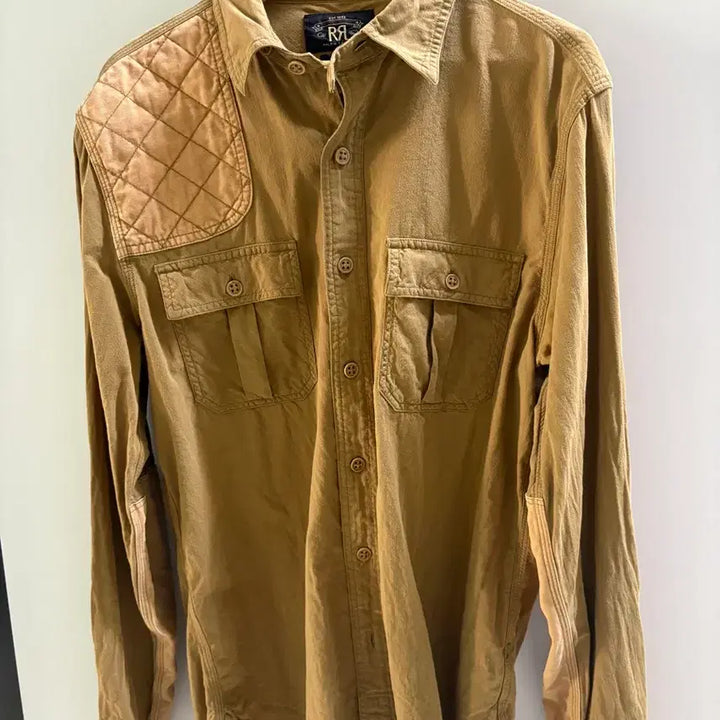 [BUNJANG] RRL Patch Canvas Patch Hunting Shirt / 더블알엘 헌팅셔츠