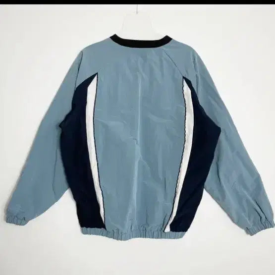 [BUNJANG] 1993 Studio Vintage Piping Windbreaker Blue / D2 1993스튜디오 빈티지 파이핑 윈드브레이커 블루 프리사이즈