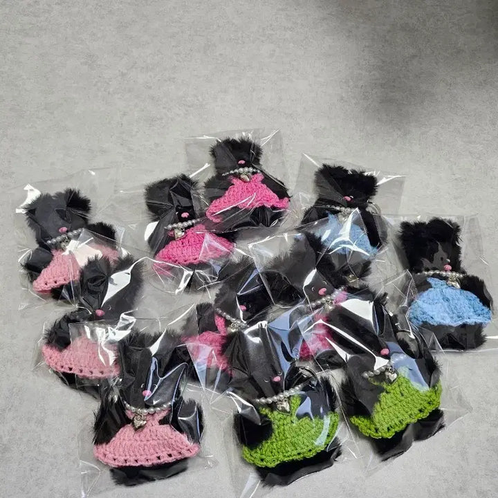 [BUNJANG] Blackpink Moru Doll Keyring 11 Piece Bundle Set / 블랙 핑크 모루인형 키링 11개세트