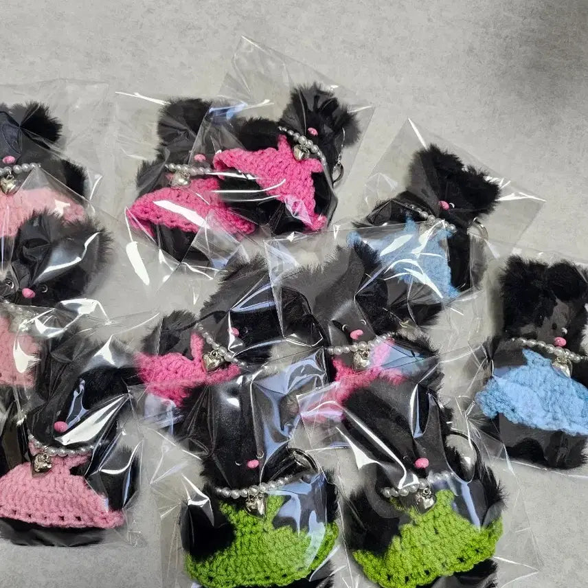 [BUNJANG] Blackpink Moru Doll Keyring 11 Piece Bundle Set / 블랙 핑크 모루인형 키링 11개세트