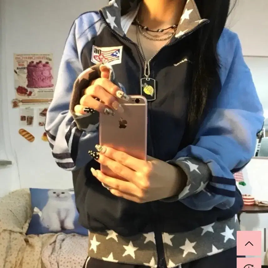 [BUNJANG] Strawberry Boutique Blueberry Star Jersey Setup / 딸기부티크 블루베리 별져지 에이블리 대만여주깔