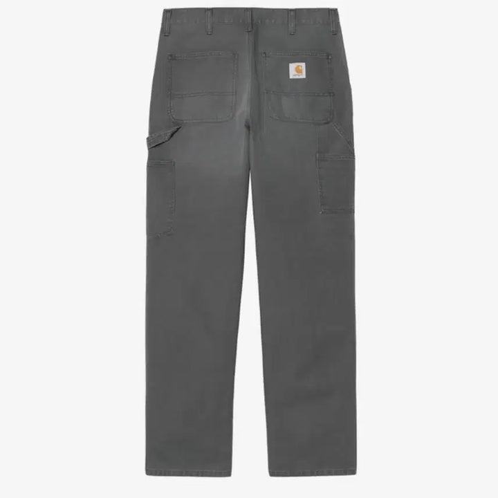 [BUNJANG] Carhartt WIP Dearborn Canvas Single Knee Pants Graphite / 칼하트wip 싱글니 팬츠 디어본 그래파이트 스톤 캔버스