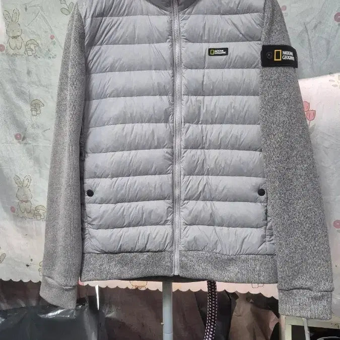 [BUNJANG] National Geographic Lightweight Down Padded Jumper / 내셔날  지오그래픽    경량  다운 패딩 점퍼
