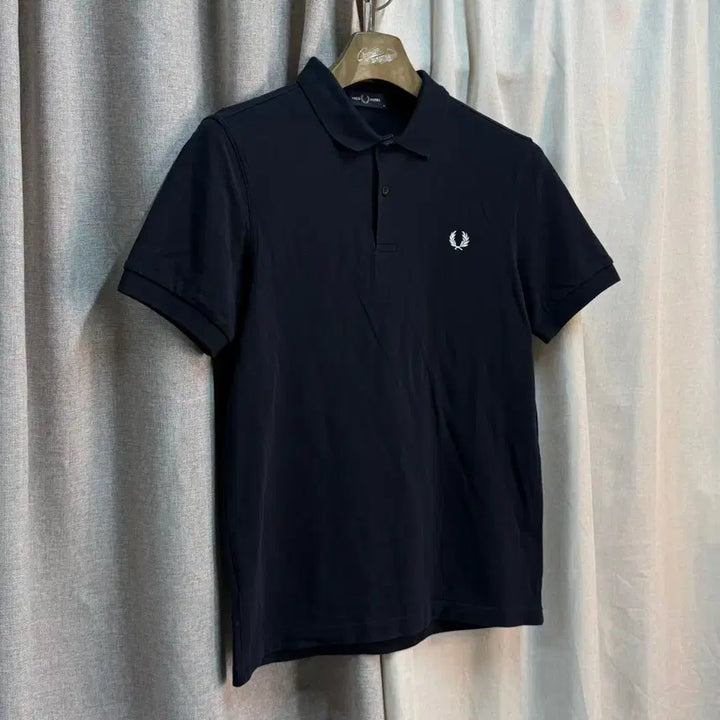 [BUNJANG] Fred Perry Deep Navy Cotton Short-Sleeve Polo Shirt (M) / [M] 프레드페리 딥네이비 코튼 반팔 폴로티셔츠