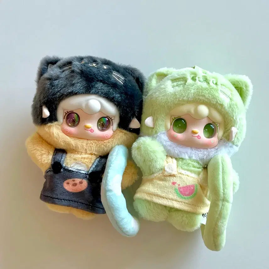 [BUNJANG] Yuki Summer Party Doll Keychain Green / 유키 썸머파티 인형키링 연두