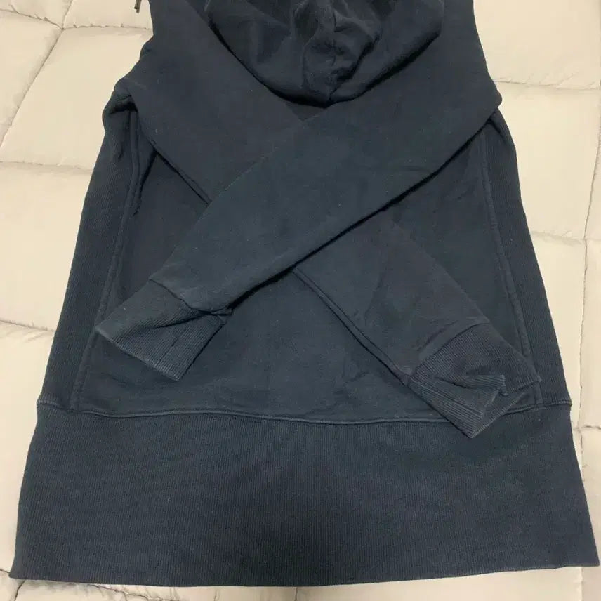 [BUNJANG] Lacoste Navy Hooded Half-Zip Sweatshirt / 무료배송 라코스테 네이비 후드 하프집업