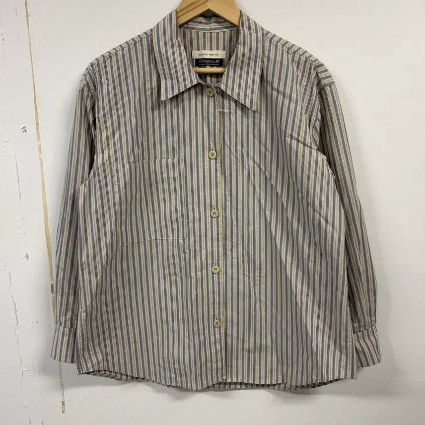 [BUNJANG] OS) Nothing Written Stripe Shirt / 무료배송) OS) NOTHING WRITTEN 스트라이프 셔츠