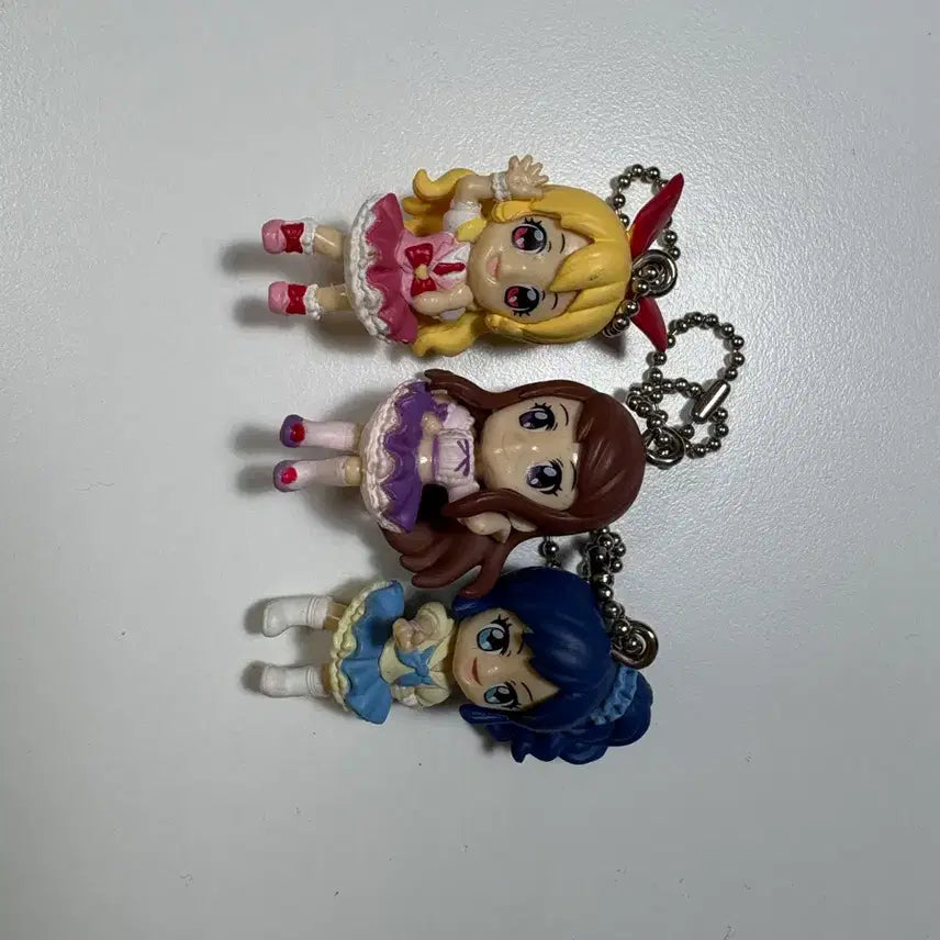 [BUNJANG] Aikatsu! Ichigo Aoi Ran 3-Piece Keychain Bundle / 아이엠스타 아이카츠 키링 3종 일괄 이치고 아오이 란