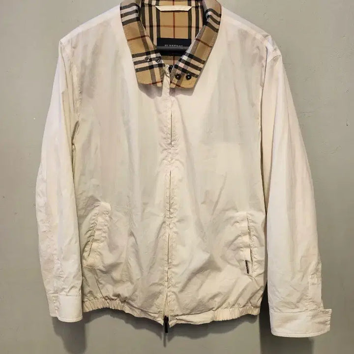 [BUNJANG] Burberry Retail Blue Blouson Jacket / 버버리 정품 백화점판 블루종자켓