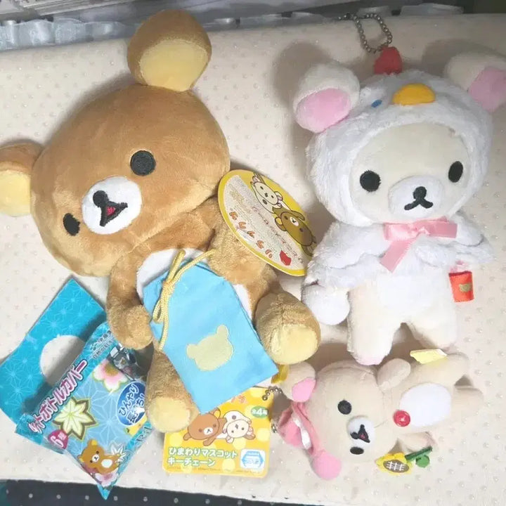 [BUNJANG] Classic Rilakkuma Korilakkuma Doll Bundle Set / 고전 리락쿠마 코리락 인형 일괄 판매