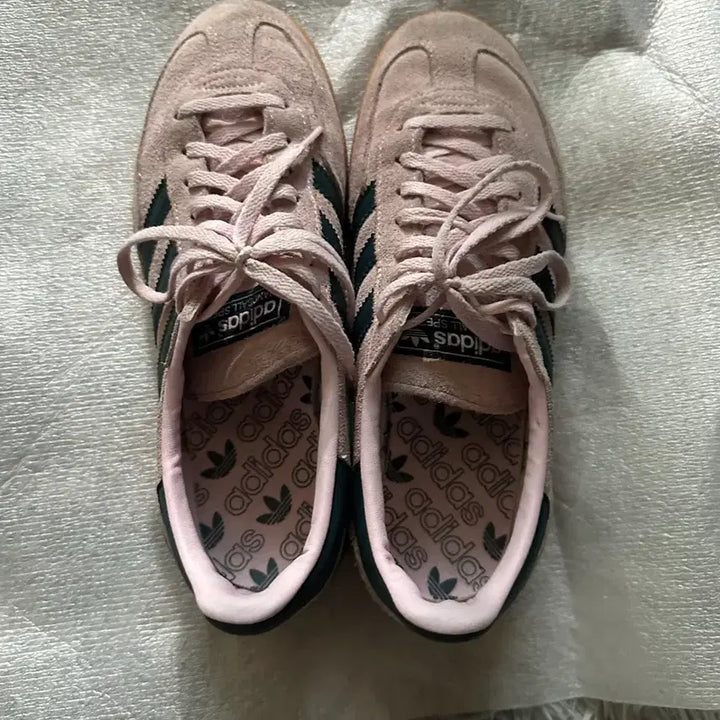 [BUNJANG] Adidas Spezial Pink Suede Sneakers / 아디다스 스페지알 핑크 스웨이드 운동화 260