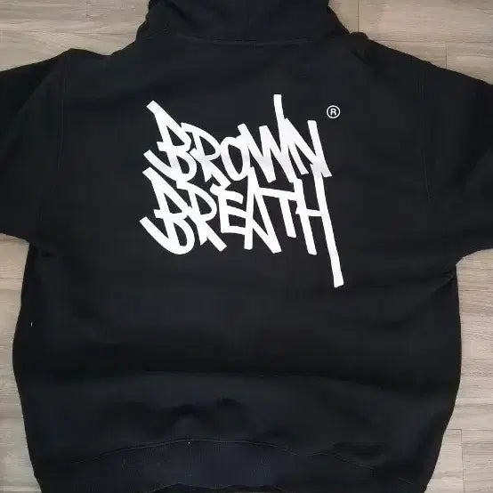 [BUNJANG] Brown Breath Logo Hoodie / 브라운브레스 후드