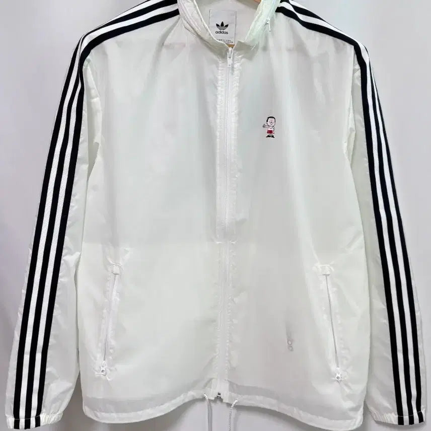 [BUNJANG] Adidas Trimm Dich Nylon Windbreaker Jacket / 아디다스 남녀 공용 트림딕 바람막이 (오버핏 S / 95~100 가능)