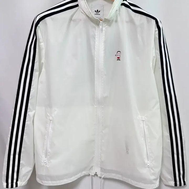 [BUNJANG] Adidas Trimm Dich Nylon Windbreaker Jacket / 아디다스 남녀 공용 트림딕 바람막이 (오버핏 S / 95~100 가능)