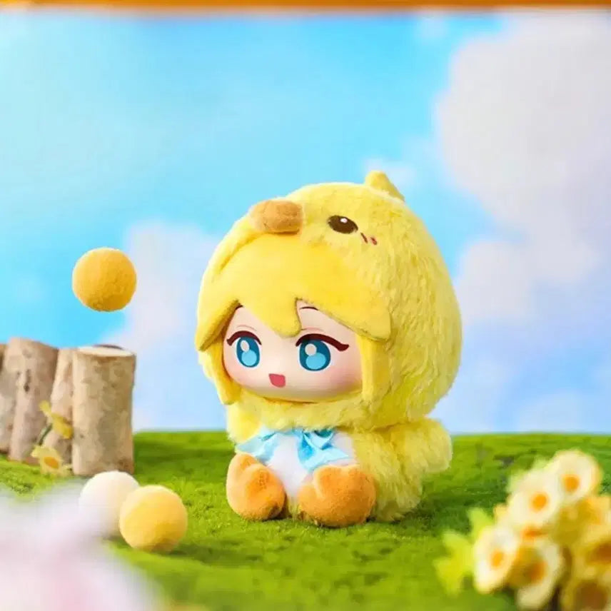 [BUNJANG] LDCX Hatsune Miku Forest Animal Plush - Pyon Pyon Kagamine Len / LDCX 하츠네 미쿠 숲속의 동물 포레스트 인형 병아리 카가미네 렌