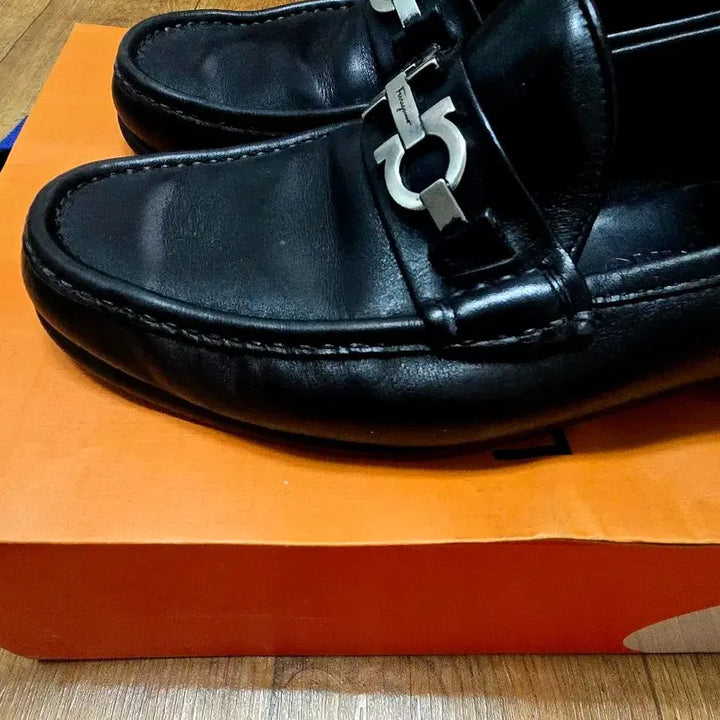 [BUNJANG] Salvatore Ferragamo Gancini Leather Loafers / 페라가모 간치니 남자 로퍼구두 260~265