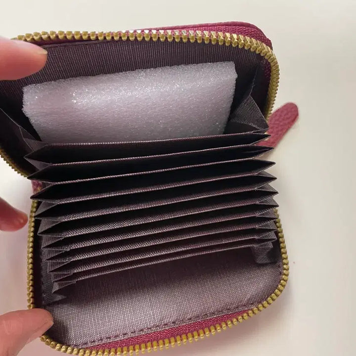 [BUNJANG] Accordion Card Holder (Cowhide) / 아코디언 카드지갑(소가죽)