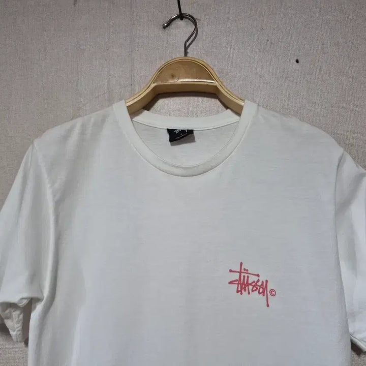 [BUNJANG] Stussy Short Sleeve T-Shirt White / 스투시 Stussy 반팔 티셔츠 화이트 S