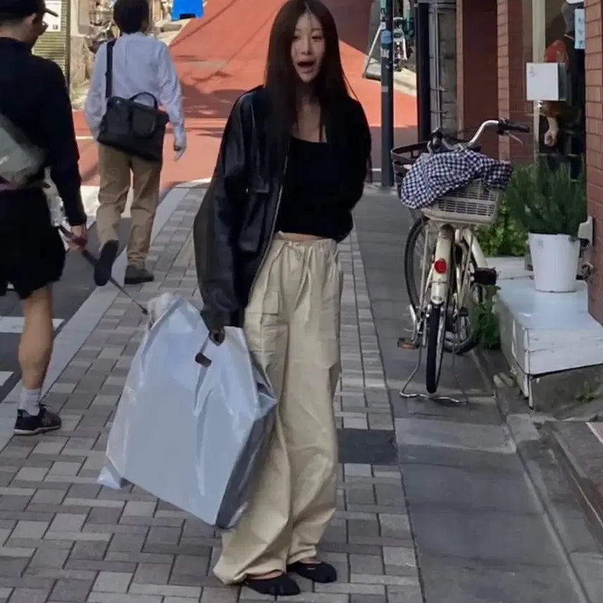 [BUNJANG] Outfit Arud Makdely Beige Premium Line Top / 아웃핏 아루드 마크들리