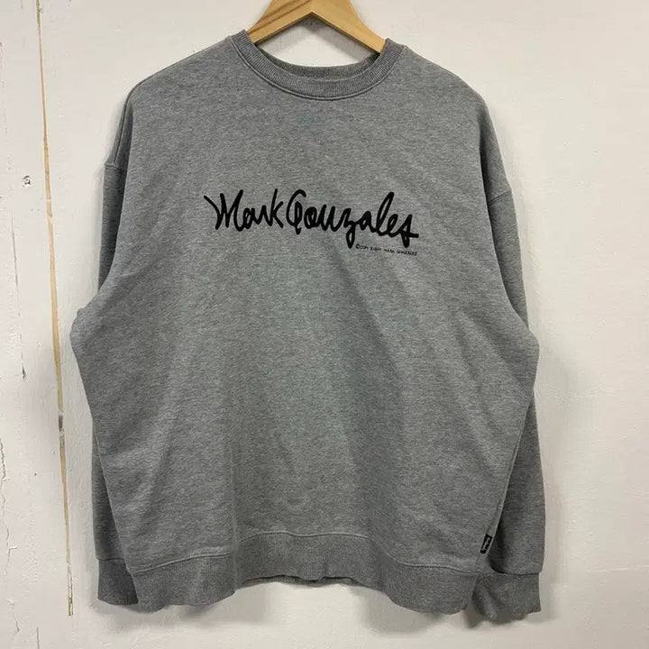 [BUNJANG] Mark Gonzales Grey Sweatshirt T-shirt XL / XL) 마크곤잘레스 회색 맨투맨 티셔츠