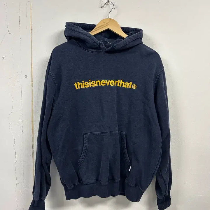 [BUNJANG] thisisneverthat Navy Hoodie M / M) 디스이즈네버댓 네이비 후드티