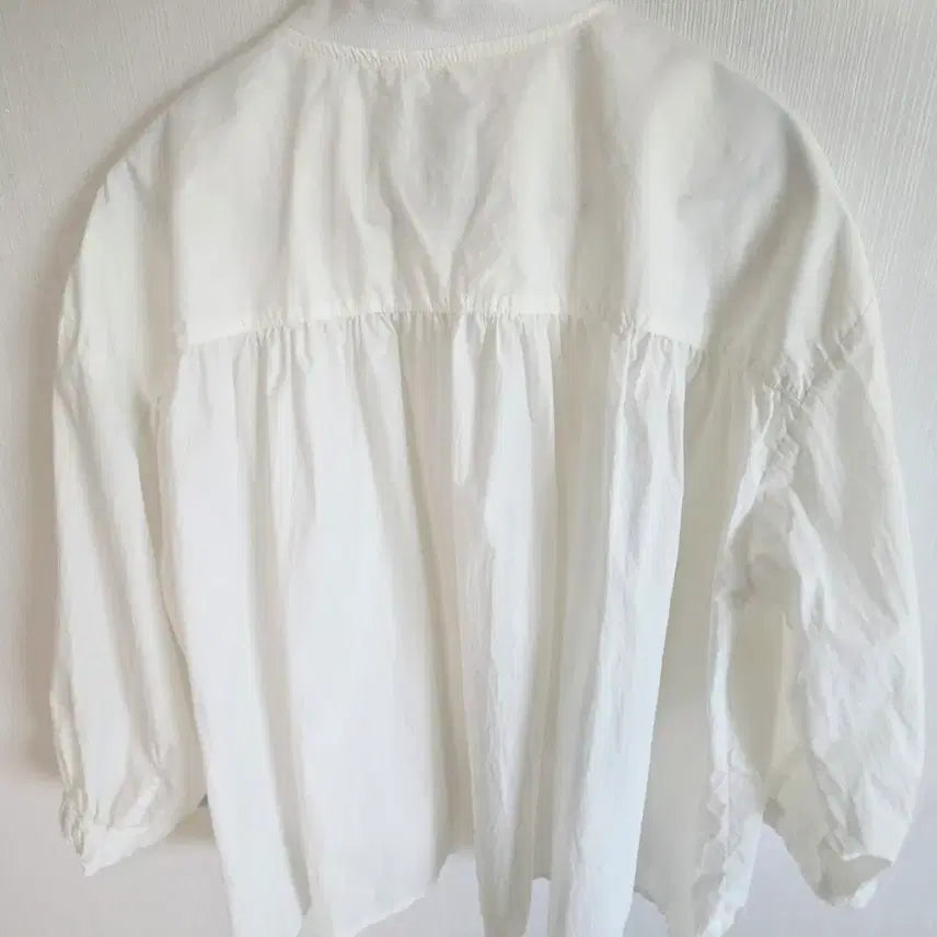 [BUNJANG] Black Mango White Bomber Jacket / 블랙망고 화이트 봄버 자켓