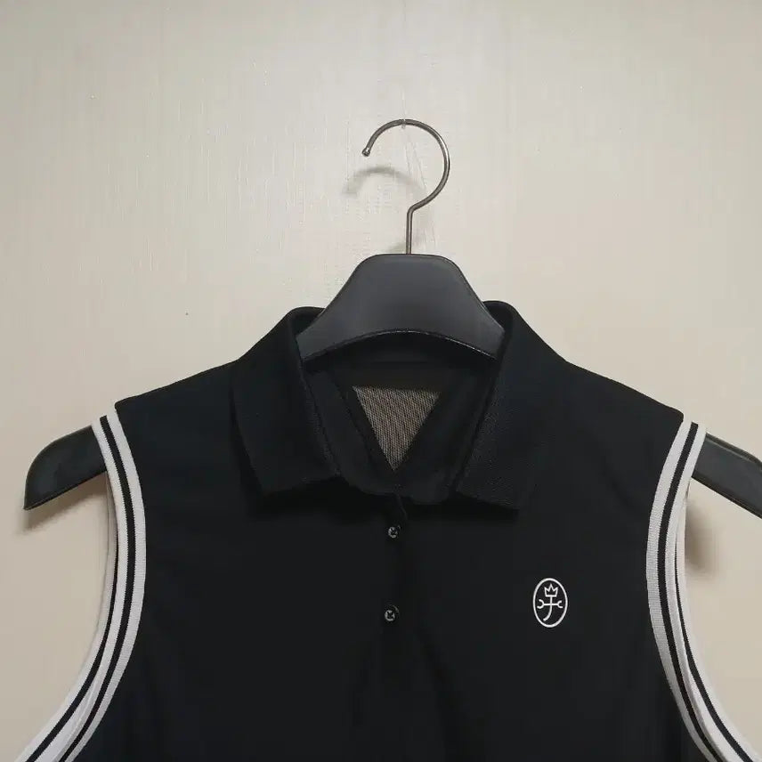 [BUNJANG] CASTELBAJAC Sleeveless Polo T-shirt Black Size 100 / 까스텔바작 민소매 폴로티 100