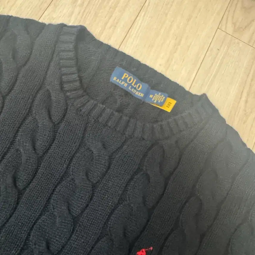 [BUNJANG] Polo Cable Knit Sweater / 폴로케이블니트 m 정품