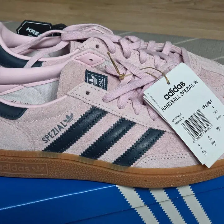 [BUNJANG] Adidas Spezial Handball Clear Pink 225 / (새상품) 아디다스 스페지알 핸드볼 클리어핑크 225